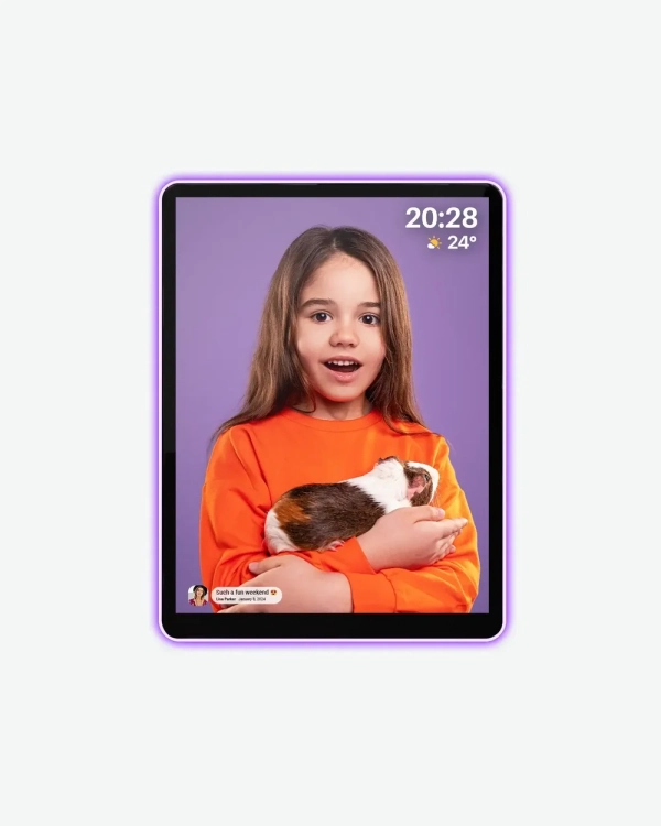 Apolosign 9.7" 2K Neon Light Digital Photo Frame
